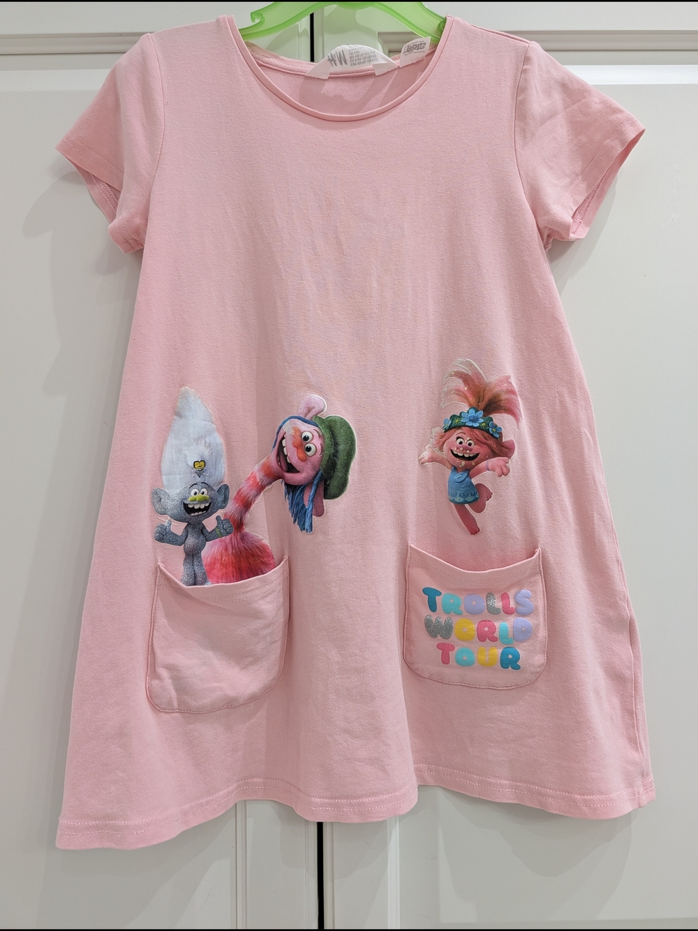4/$20 H&M Trolls World Tour Dress – Girls 4-6Y